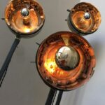 lampe sur pied recyclée